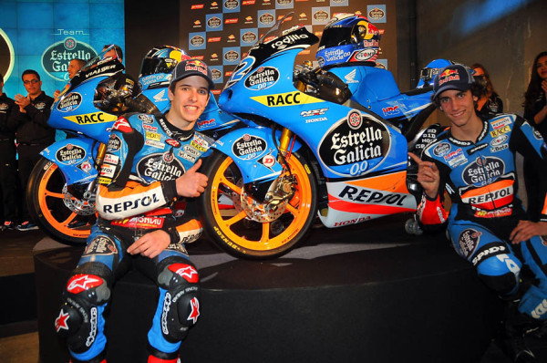 Presentación del equipo Estrella Galicia de Moto3