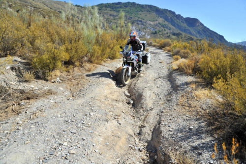 Ruta trail Honda Africa Twin